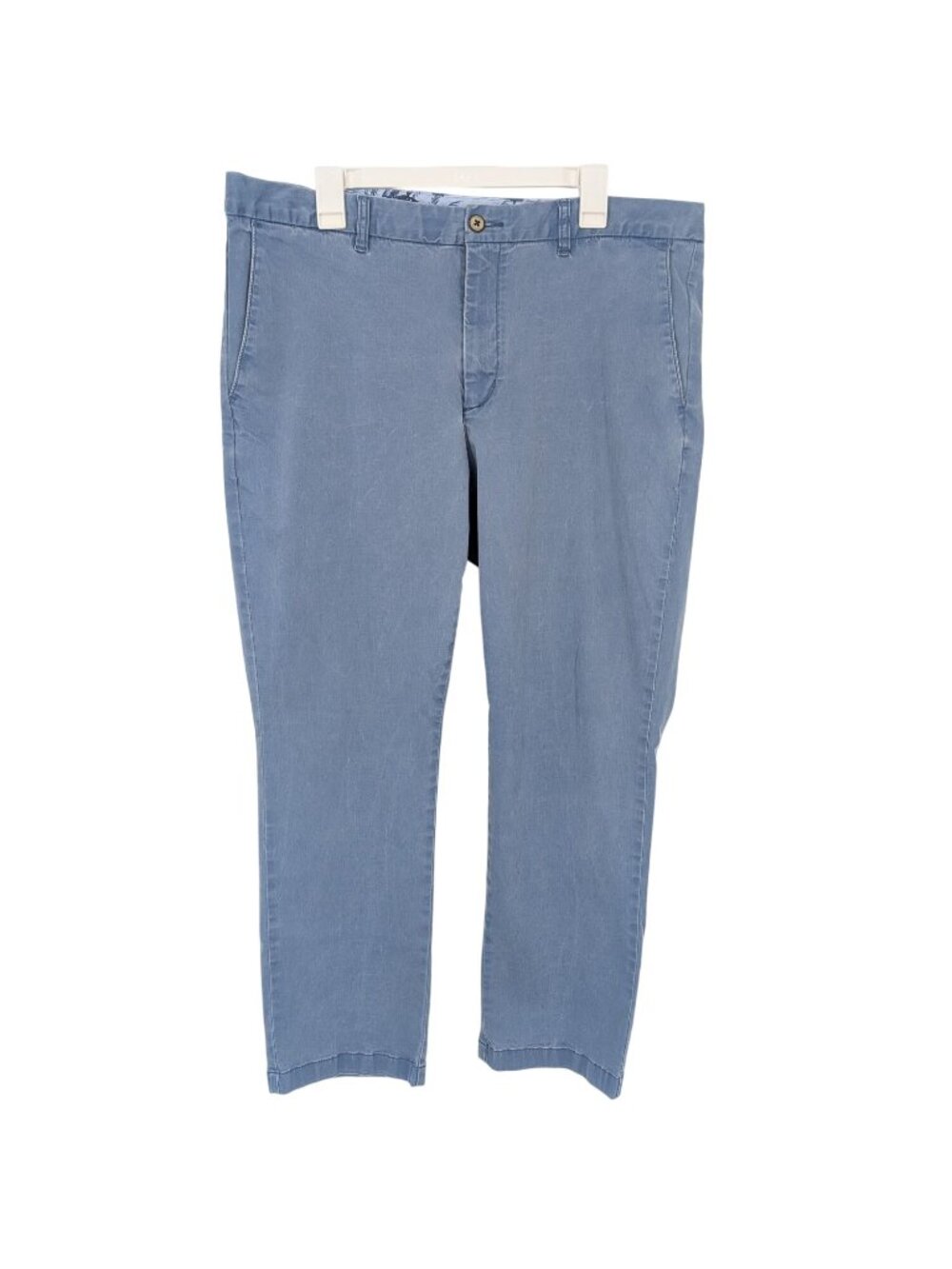 Tommy Bahama Chino Pants Blue Lyocell Blend Coastal Preppy Classic Golf 38 x 30